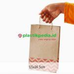 ShoppingBag 15x24.5 ChevronMerah - Image 2