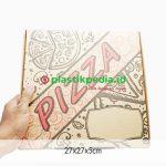 Ebox Pizza 26x26x4.5 Motif Hitam - Image 2