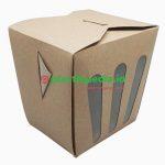 Food Pail Kraft Motif Stick