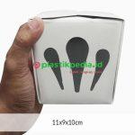 Food Pail Kraft Motif Crown Putih - Image 2