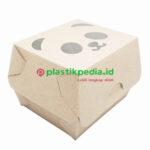 Burger Motif Panda Kraft