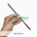 Sedotan Bubble 621 Polos Lancip Hitam WF Kemasan Plastik - Image 2