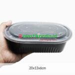 Thinwal 750ml Oval Hitam Wing - Image 2