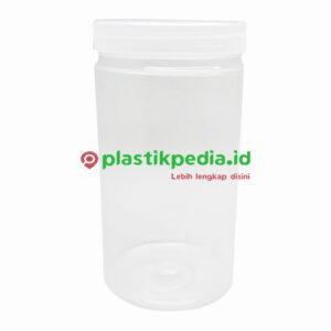 Botol 1000ml Cylinder + Tutup Natural Sopra
