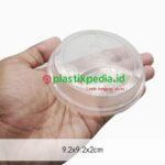 Cup U 400ml PP Injection + Tutup - Image 2