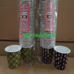 Cup Hot 8oz Motif ECO Techno