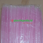 Sedotan Bengkok 624 Kemas Pink Pak (250)