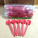 SPORKIS Warna Merah Pcs