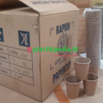 Cup Hot 8oz Polos Kraft Rapindo