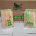 Sedotan Bengkok 622 Neon Diamond