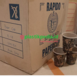 Cup Hot 8oz Motif Kraft Rapindo