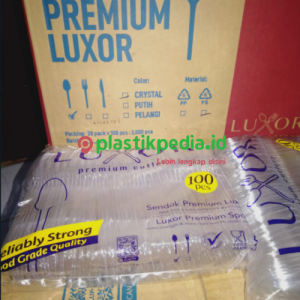 LUXOR Sendok Makan Bening Pak (100)