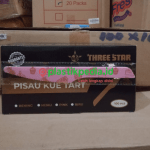 Pisau Cake Three Star pink Pcs