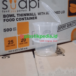 Suapi Bowl 250ml Pcs