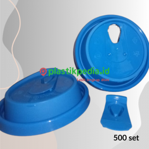 Lid PP Inject Flip Biru Pcs