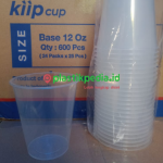 KIIP Cup PP Inject 12oz Ntr Pc