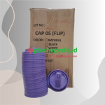 Lid PP Inject Ungu Muda