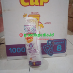 Cup 8z Square + Lid NTR HOK