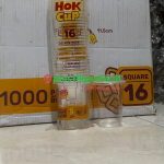 Cup 16oz Square + Lid NTR HOK