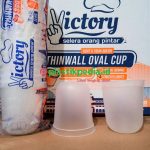 Vic Cup Inject U 380ml Doff No Tutup