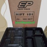 Mika Bento Sekat 4 HIFT Hitam